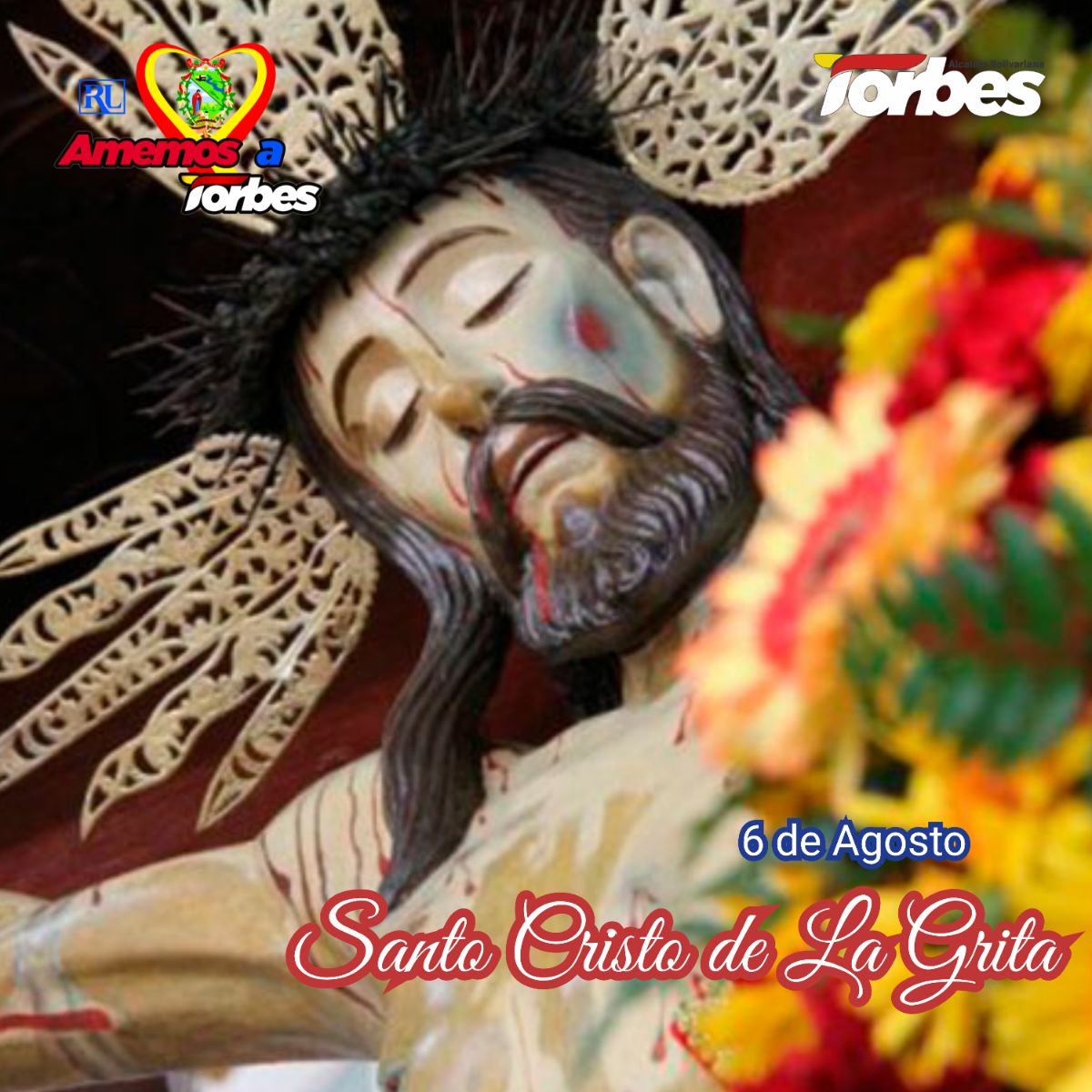 ✝️Conmemoramos 411 años del Santo Cristo del Rostro Sereno. 

Declarado Monumento Nacional por nuestro comandante <a href="/chavezcandanga/">Hugo Chávez Frías</a>, el 5 de septiembre del año 2010.

#santocristodelagrita #6agosto #411años #SantoCristoDeLaGrita #BolivarAdmirable