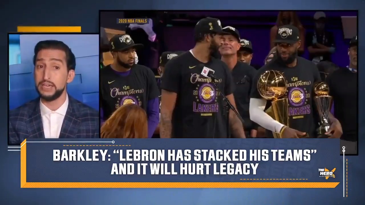 Charles Barkley: LeBron James stacking his teams has hurt his legacy