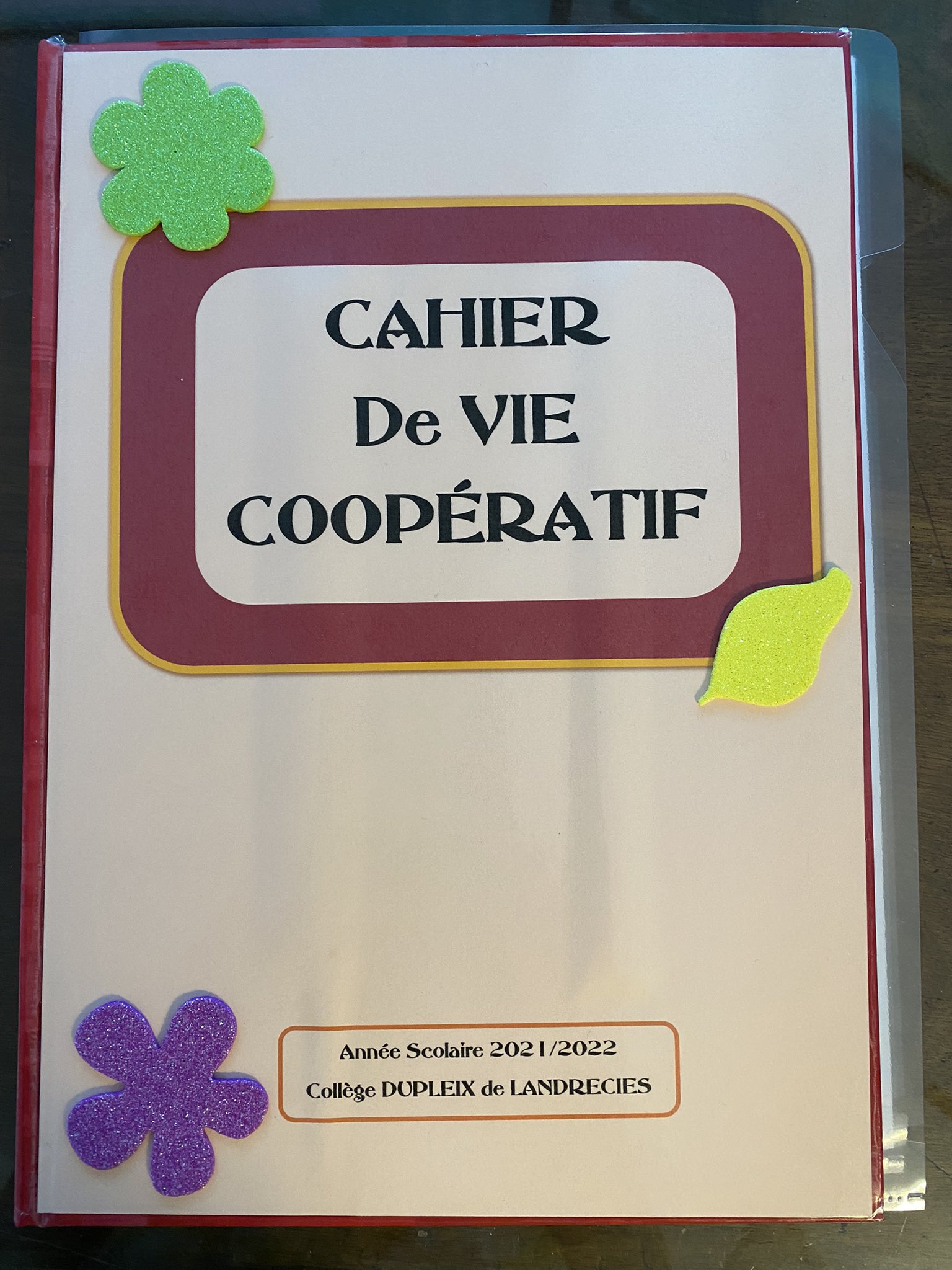 Peggy Bernadat Cahier De Vie De La Classe Cooperative Acheve 1ere Partie T Co 3zr71zce Twitter