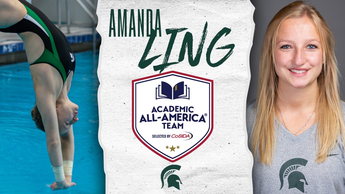 Congrats to Amanda Ling, who has earned Academic All-America honors from CoSIDA:

msuspartans.com/news/2021/8/6/…