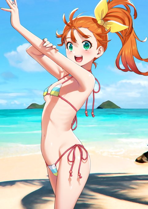 水着回の記憶。確か…こんな感じだったような🤔 