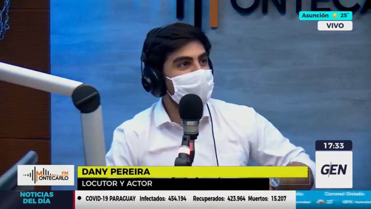 SomosGENAhora (@somosgenahora) on Twitter photo #AIREDETODOS 🍃
Hoy nos visita el gran <a href="/danypereiram/">Dany Pereira</a> 🎙, actor, locutor y periodista. Bueeeno, es multifacético en el área de la comunicación y nos cuenta más al respecto. ¡Está en todas este chico 👏!
💻 gen.com.py
📻 <a href="/Montecarlo1009_/">Radio Montecarlo FM</a> #AIREDETODOS 🍃
Hoy nos visita el gran <a href="/danypereiram/">Dany Pereira</a> 🎙, actor, locutor y periodista. Bueeeno, es multifacético en el área de la comunicación y nos cuenta más al respecto. ¡Está en todas este chico 👏!
💻 gen.com.py
📻 <a href="/Montecarlo1009_/">Radio Montecarlo FM</a>
