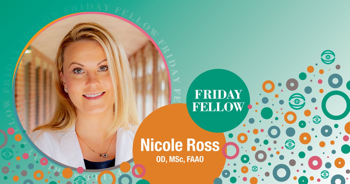aaopt's tweet photo. Meet today's Friday Fellow Nicole Ross: https://t.co/XrX1oPFLI7 #AAOptometry #FridayFellow #optometry https://t.co/nx0DqeYeTa