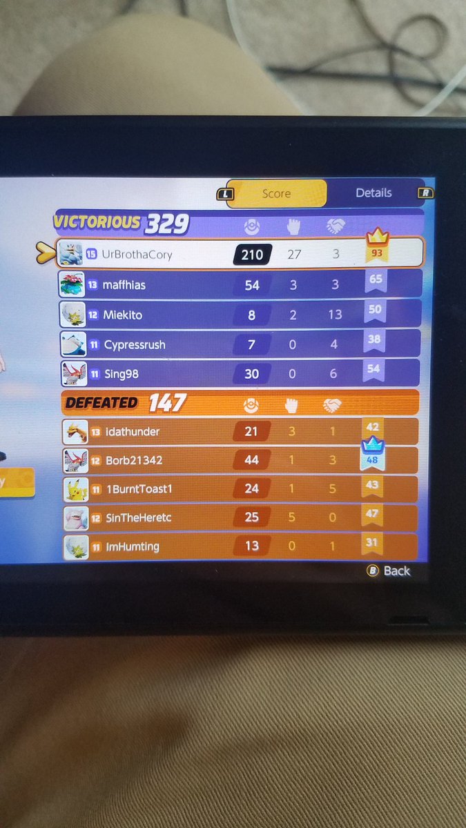 cmhogel's tweet photo. First time playing Machamp in ranked. I have no complaints. Balanced character. #PokemonUNITE https://t.co/92hRNpcdBs