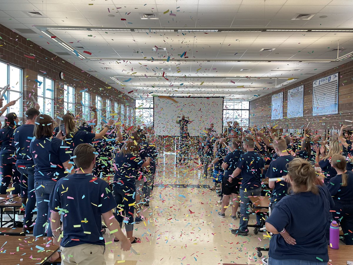 It’s a BRAND NEW YEAR Titans, and your teachers can’t wait to see you! It’s a celebration!