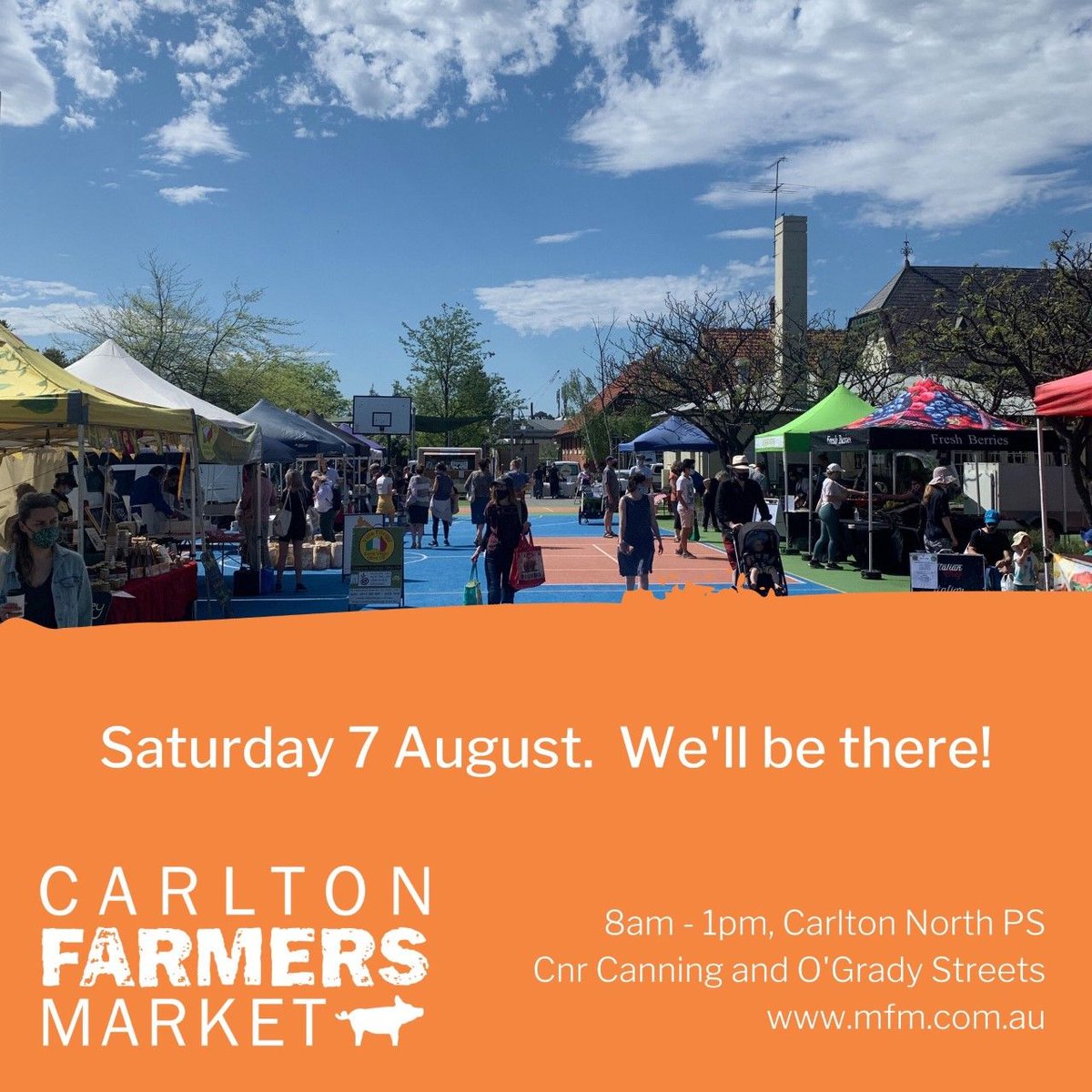 Great news, our STREAT bakery treats will be at the Carlton Farmers Market this morning! Join us, support your local producers and get the groceries sorted. 8am-1pm, at Carlton North Primary School, corner of Canning St &amp; O’Grady St, Carlton.
#melbournefarmersmarkets #carltonfm