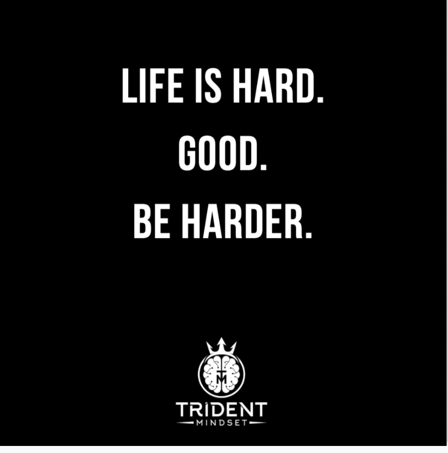 Life will always challenging. Trident Mindset will teach you how to master your mindset so you can be calm, effective, and happy no matter what’s happening. 

Get started today at tridentmindset.com (link in bio).

Onward.🔱🧠