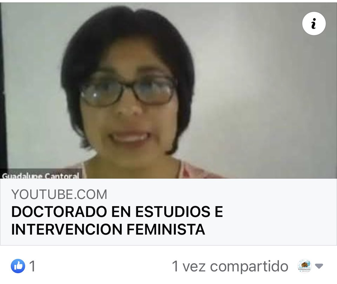 #PosgradosUNICACH
Formamos investigadores con una sólida preparación teórica, metodológica e histórica y un posicionamiento político feminista, capaces de generar y aportar nuevos conocimientos. * PNPC – CONACYT. 
youtube.com/watch?v=wJfqha…
#ExpoPosgradosUnicach