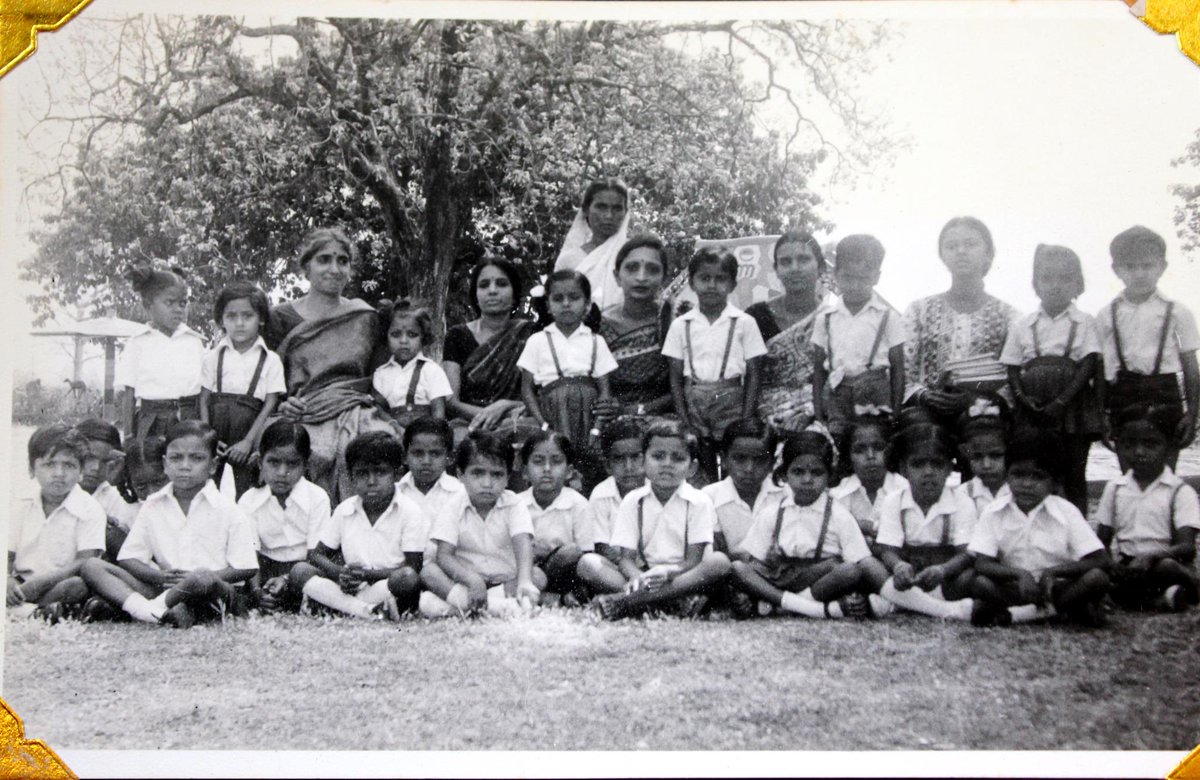 nuts2406's tweet photo. In the mining colony where we lived, children enrolled directly in grade 1 at the Central School, and struggled to cope. My mother set up a Nursery School for the children of employees, to ensure they got a head start.
Access to education matters.
#MySchoolMemoryChallenge https://t.co/Fvj5c0bEpD