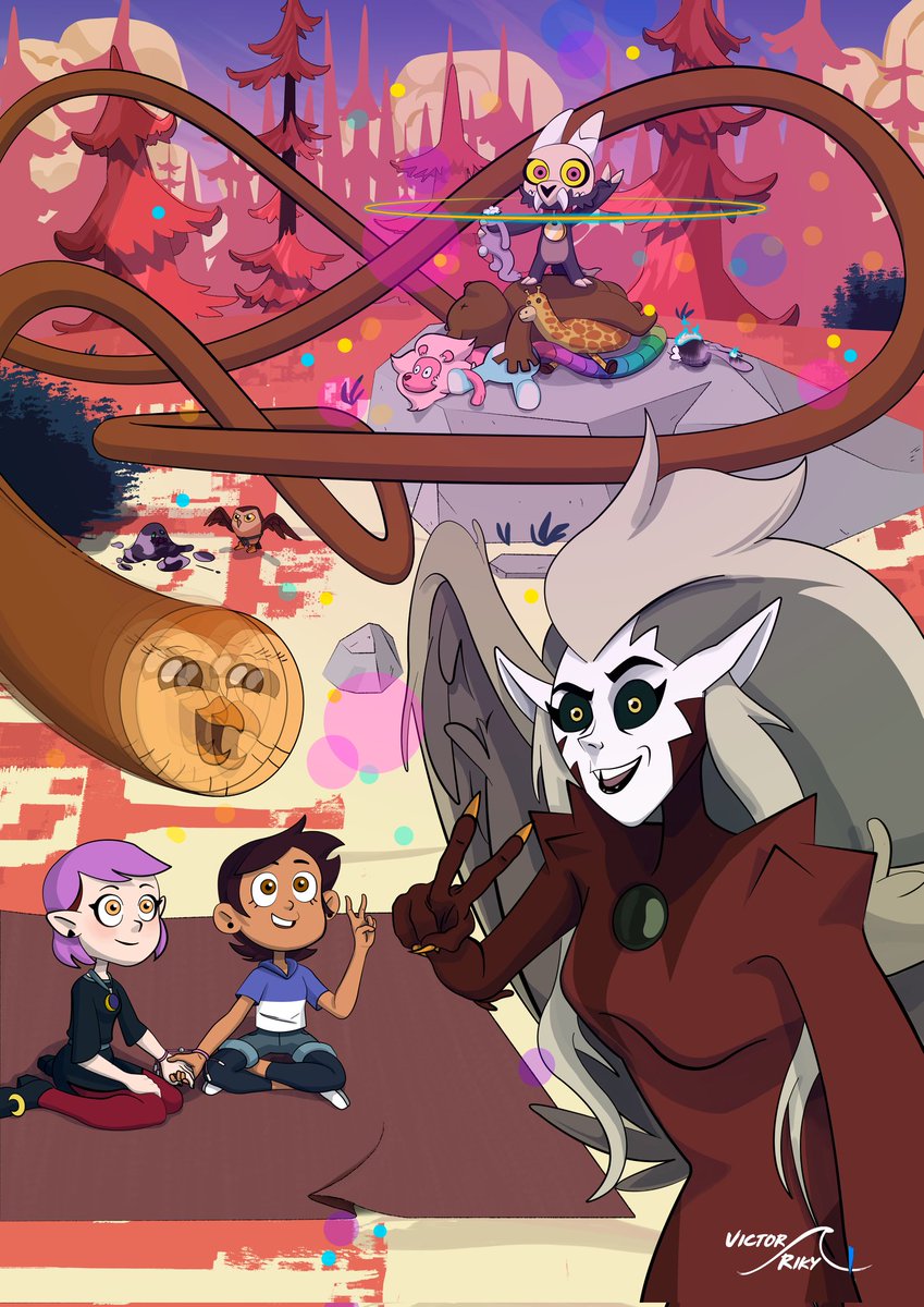 vic_riky's tweet photo. #TheOwlHouse #ACasaCoruja #TOHSPOILERS #TOH #Disney #tohfanart https://t.co/jeG61WtGlE
