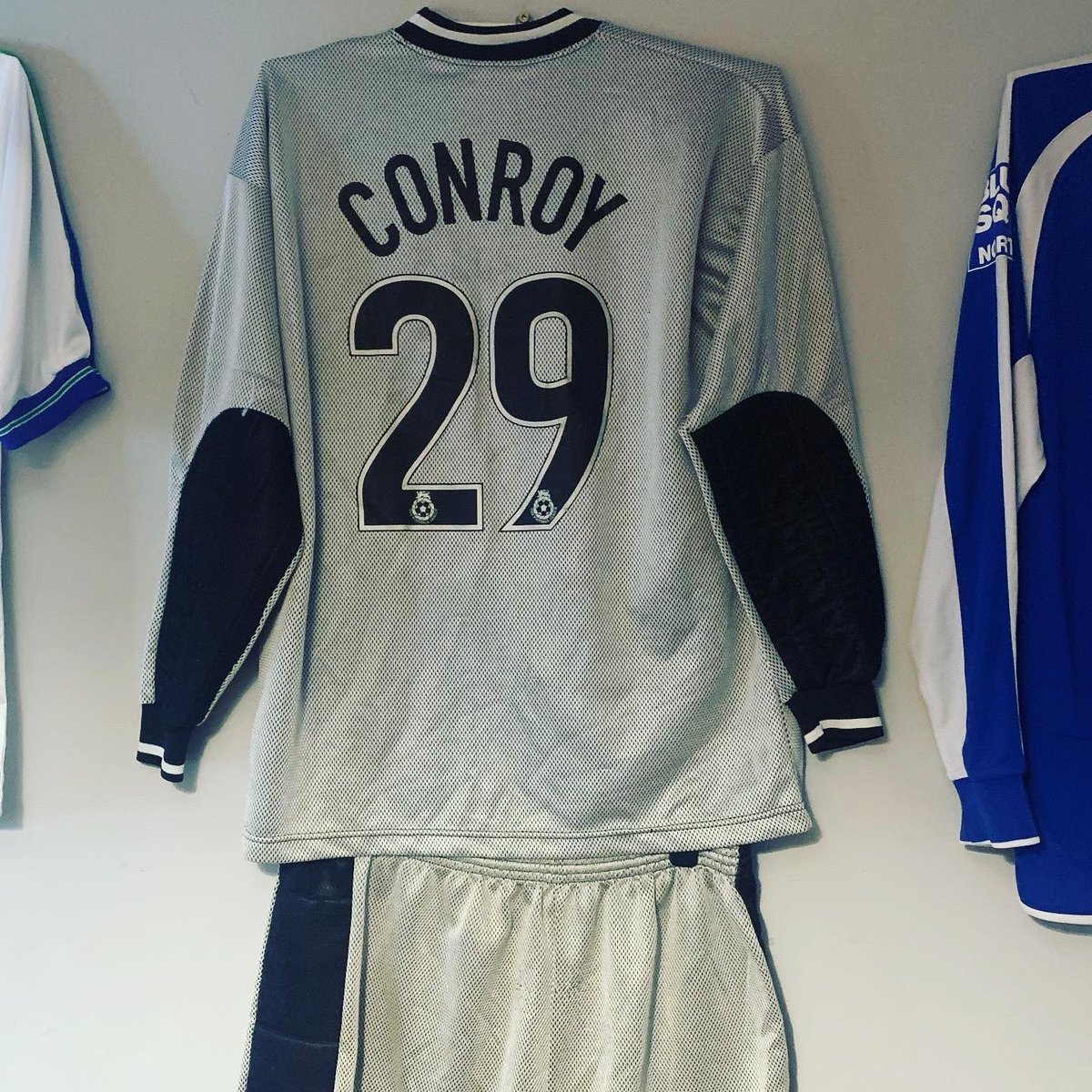 BostonUnitedMem's tweet photo. One of Nick Conroys kits from his Boston days ๐ค #bostonunited #bostonutd #bostonfc #thepilgrims #matchworn #goalkeeper https://t.co/oANxSZTG5t