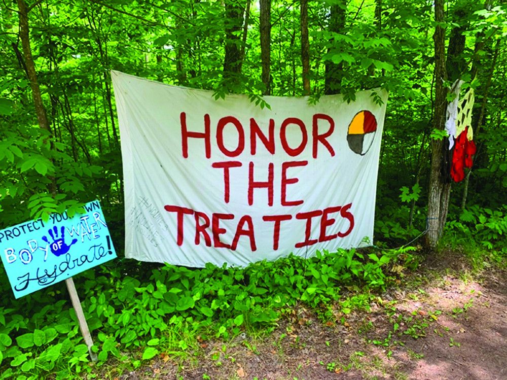 A series of 19th-century treaties. While the U.S. government signed a series of treaties with the Anishinaabe people, including the Ojibwe, between 1825 and 1867, the most significant are those of 1837, 1854 and 1855. #NoPipeline #Treaties Read: bit.ly/3imj0rO
