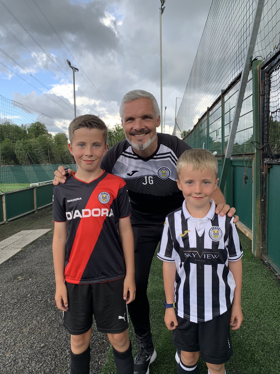 The lads just back from a brilliant week at St Mirren, thanks to all the coaches  <a href="/SMFC_CF/">St Mirren FC Charitable Foundation</a> . They had a blast!