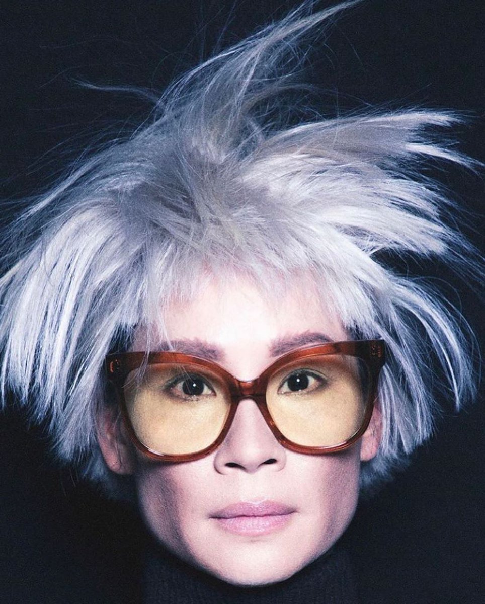 LiunaticFringe's tweet photo. Happy birthday as well to pop-culture icon #AndyWarhol! (Accompanied by a shoutout to the actress/director who should be playing him in a biopic, Ms. #LucyLiu!) #ColorblindCasting #GenderblindCasting https://t.co/d0RdMZqmKx