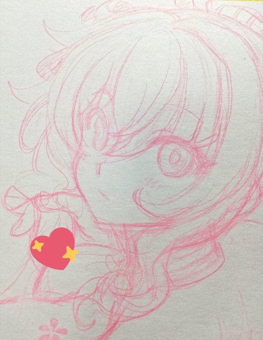 宵宮と雷電将軍と八重神子描いてる。 