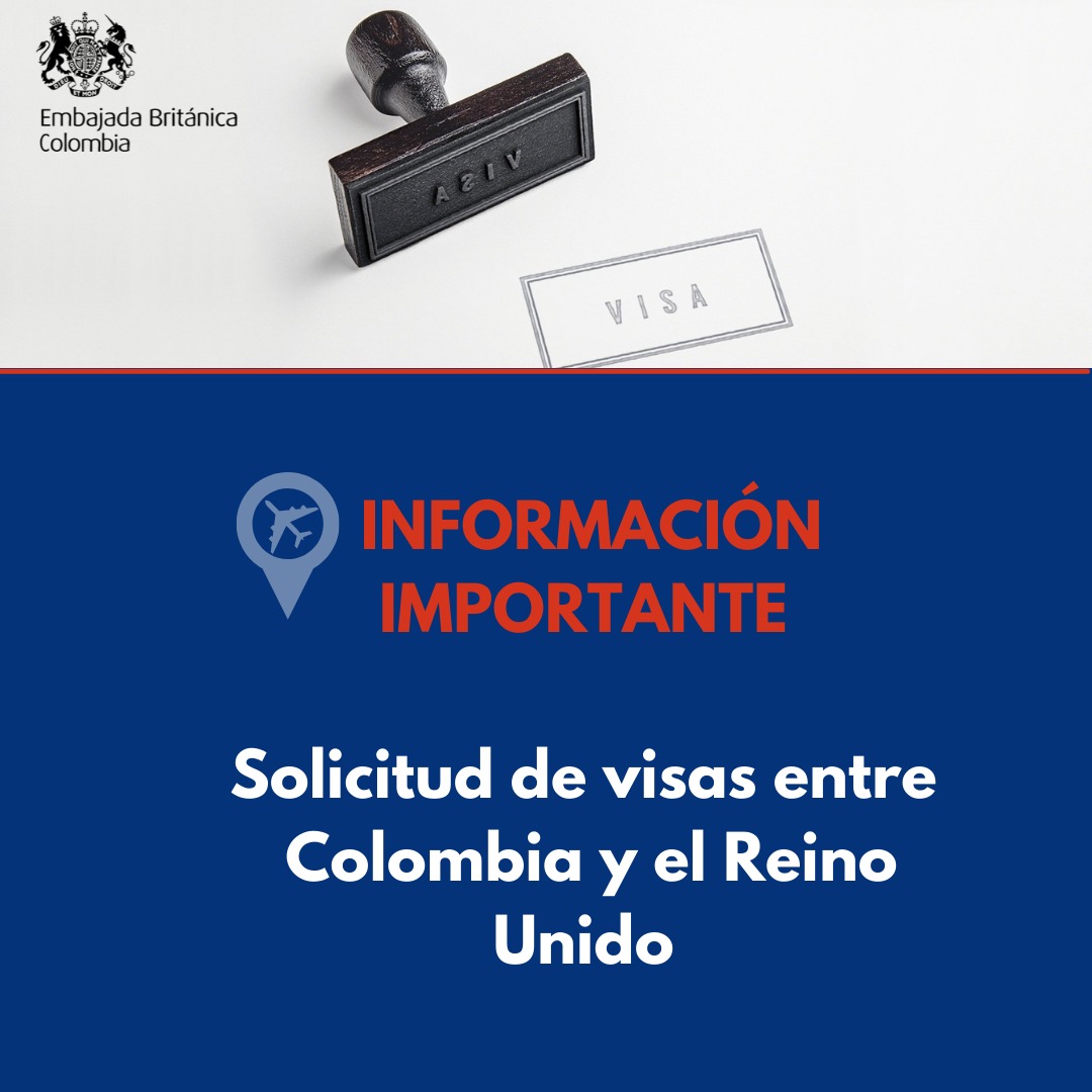 UKinColombia's tweet photo. #UKvisasInCol | 🇨🇴✈️🇬🇧
Para apoyar al Gobierno Británico en su reto de proteger la salud pública, el proceso de solicitud de visas para visitantes al Reino Unido se encuentra en pausa para los países que están en la lista roja entre ellos Colombia.
➡️https://t.co/f5J6IaSIOk https://t.co/Btc8zLRqBO
