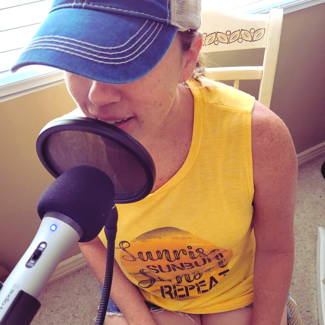 The Married And Naked Podcast started on a whim.  It went something like this.

Me  -  "Hey we should do a podcast together."
Husband - "Let's do it!"

And off I went researching how to start a podcast, buying the equipment, and learning software.  A couple of weeks later we laun