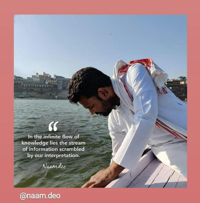 madanea18744670's tweet image. &quot;In the infinite flow of knowledge lies the stream of information scrambled by our interpretation.&quot; - Naam Deo
#NaamDeo #Wisdom #InfiniteFlow #Knowledge #Interpretation #Qotd #Spirituality #Spiritualität #Spiritualité #Spiritualità #духовность #Espiritualidad #Yoga #NaamDeoQuotes