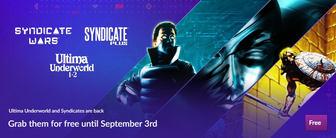 FranEXE_'s tweet image. Juegos Gratis!
- #SyndicateWars
- #SyndicatePlus
- #UltimaUnderworld1y2
Plataforma: #GOG
fecha Limite: 2 de septiembre de 2021
Método: Buscar el titulo en la tienda y añadirlo
.
.
.
#juegogratis #freegame #freegames #pcmr #pcmasterrace #gamer #gaming #gamers #pcgamers #pcgamer