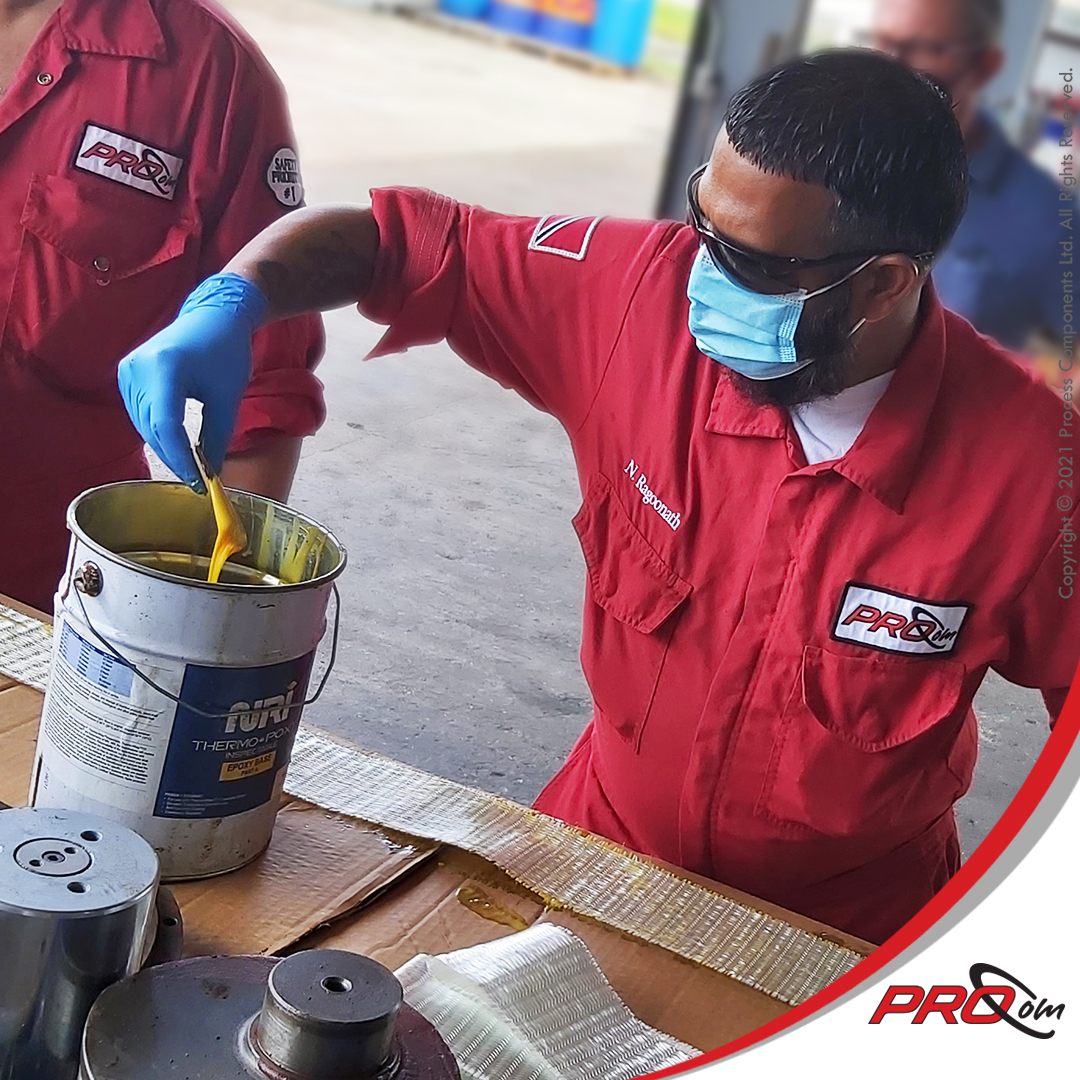 roscoprocom's tweet photo. Preparing Clockspring NRI #composite wraps for installation on corroded #pipeline.
⠀
#ProComTT #CorrosionControl #ClockspringNRI #Wraps⠀ https://t.co/kInixi2qG2