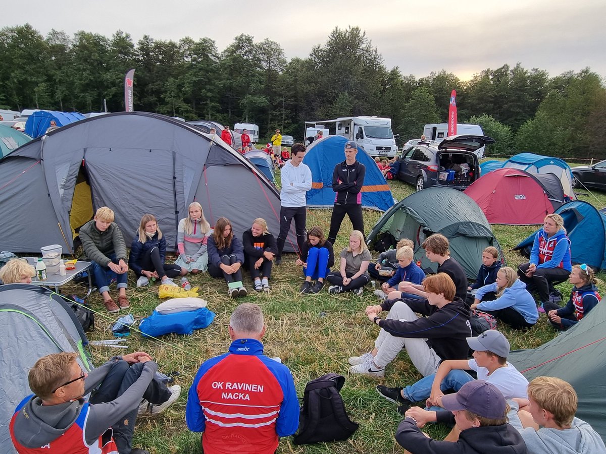 Lagsamling på U 10 mila