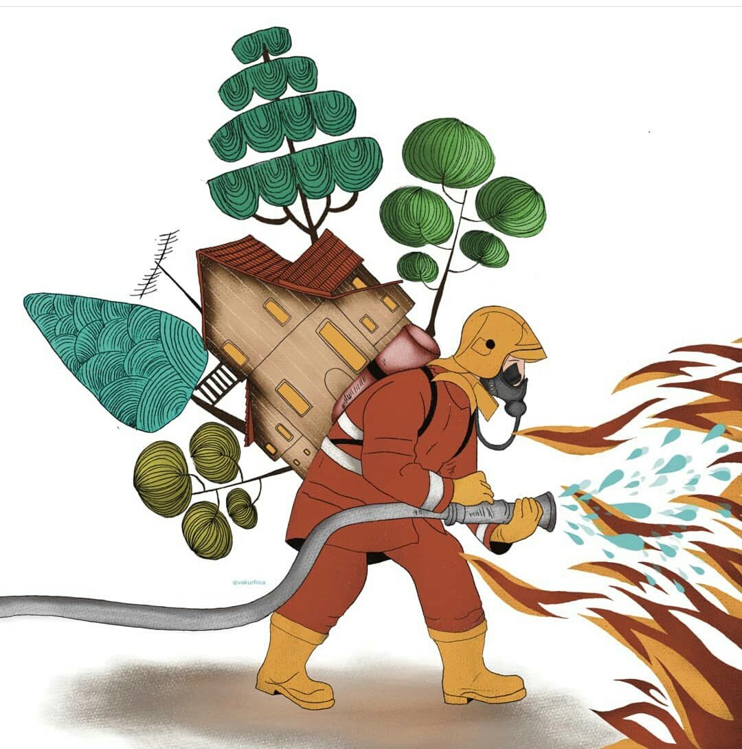 Türkiye itfaiye teşkilatının bu yangınlarla beraber ne kadar yetersiz ve kordineye ihtiyacı olduğunu gördük. 
O yüzden sizde bizlere ; #destekolunmeslekolalım
#destekolunmeslekolalım 
<a href="/ITFADER/">İTFADER</a>