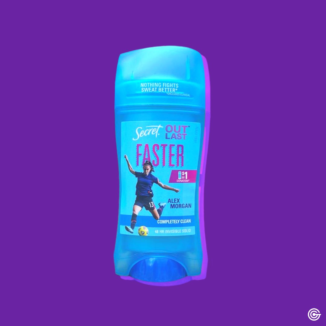 goals_sports_'s tweet photo. Secret has teamed up w/ @chiney, @alexmorgan13 &amp; @karagoucher to create a limited edition run of Secret OUTLAST.

As part of the partnership, $1 from each sale will go to the @WomensSportsFdn as part of @secretdeodorant’s commitment to support gender equality.

(c/o @thegistusa) https://t.co/LoqJOd8HI2
