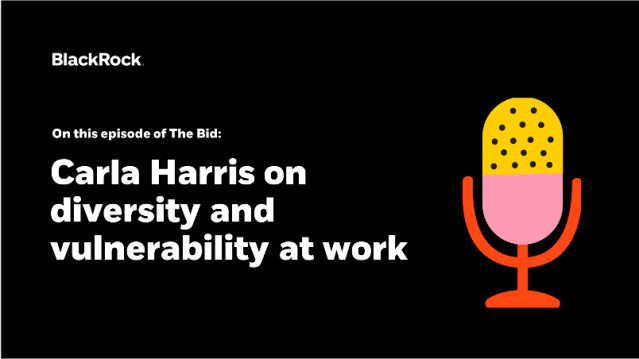 Graciela_B's tweet photo. LISTEN: Carla Harris, Vice Chairman and host of Morgan Stanley’s Access &amp; Opportunity #podcast, recently joined The Bid to discuss #DEI and finding your calling. #OneBlackRock https://t.co/A8PWE1jGjB https://t.co/jkjLZOxrNK