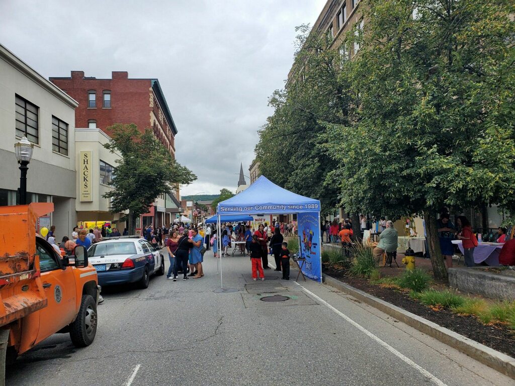 WORKInc's tweet photo. The rain cleared in time last night to host a street party in Fitchburg.  Our Fitchburg team were out and about in the community! #communityisimportant https://t.co/3ryJcbKEUA