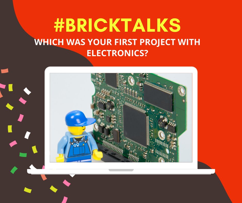 smart_brick's tweet photo. Which was your first project with electronics (+ #LEGO)? Not in the business yet? Our SBrick Plus will help! #Sbrick #AFOL #programming >>https://t.co/JA1yKuYmSe https://t.co/OLaqVAjaP4