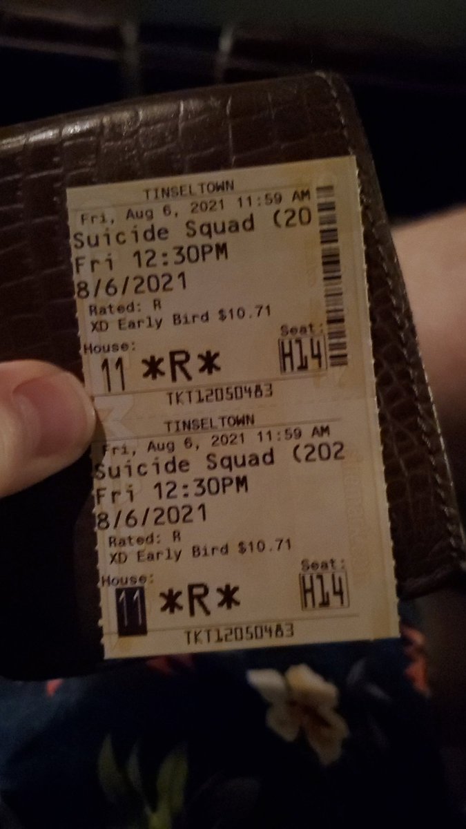 Austin_Hartman's tweet photo. I may have @hbomax and can watch this at home, but some movies NEED to be seen in theaters!
#Movies #SuicideSquad2 @DCComics #vaccinated #FridayMorning #EarlyBird #BatmanRogueGallery
#ProjectStarfish https://t.co/8gxmsunLpt