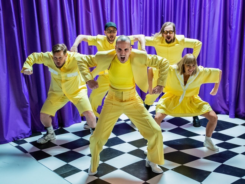 eurovision_a's tweet photo. Let’s Discoteque! Lithuania’s The Roop win the Vision Music Award for Best Choreography at Eurovision 2021 https://t.co/ChLW3U5bDA https://t.co/kq1GaXvI5w