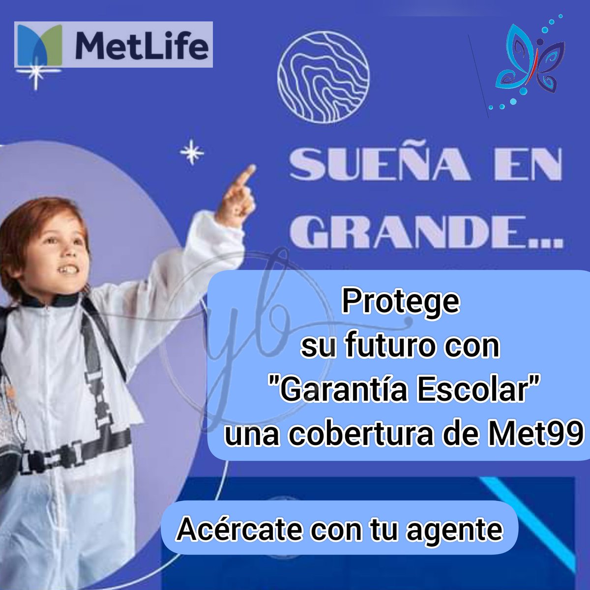 BastidaYedi's tweet photo. GARANTÍA ESCOLAR es una cobertura de Met99 que permite los pequeños puedan tener un monto mensual para que puedan continuar con su educación.
Si este tema te interesa, contáctame y con gusto te brindo información 

Yedi Bastida
Agente profesional
📲7717000076 https://t.co/6EtXNNJ3v1