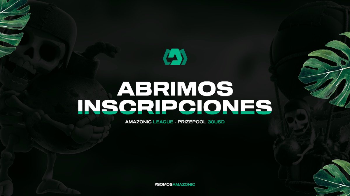 🌿Abrimos Inscripciones para nuestra Sexta Edición por equipos🌿

📄128 Cupos
💰$30 de prizepool
🗣 Caster y Árbitro en PlayOff
🔥Fase de Gupos

📝Requisitos📝
Seguir A:
🗣  <a href="/PlatinumCR_/">Platinum Esports</a>
🗣  <a href="/AmazonicL/">Amazonic League</a>
🗣  <a href="/Minato_GP007/">Mauro Gonzalez( ⭐Mauro Hyuga⭐).</a>
🗣 @BloodWarriorsGG
🗣 Etiquetar 3 teams y dar ♥️ y RT