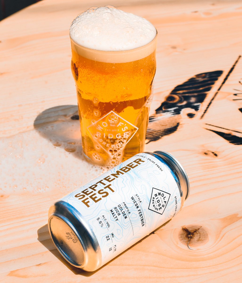 Lager love 🧡
Septemberfest is HERE. Try our golden, malty fest beer on draft in the Taproom today and head home with a 6pack (or case…)