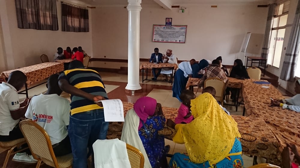 AICNDH1's tweet photo. Le 06 Aout 2021, @AICNDH1 organise à Winners Hotel  sis en @NgoziProvince ,un atelier d'accompagnement de 20 leaders culturels et religieux pour élaboration des initiatives relatives à la masculinité positive, appui de @wphfund via @UNWomenBurundi 
@NLinBurundi 
@IOMBurundi https://t.co/dgKdl8SCvo