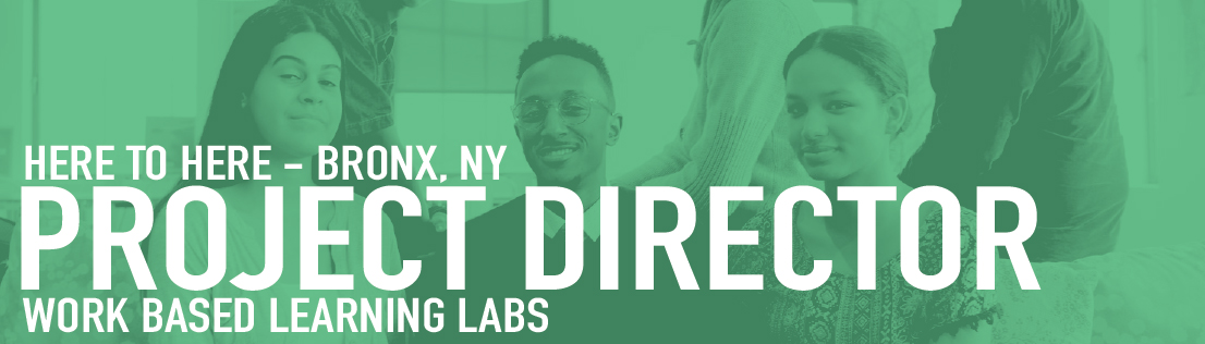 bigpiclearning's tweet photo. Interested in joining the dynamic Bronx-based team at @heretoherebx? They're looking for Project Director. You can learn about this and other BPL Network and Partner job opportunities at https://t.co/QZ0BSDnlNC https://t.co/TGcTAqUICg