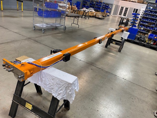 Bilsing_NA's tweet photo. This broken cross bar was picked up last week on the 29th, evaluated, repaired then back to customer specifications, painted and shipped today! 
Give us a call today, carbon fiber is what we do!
#Bilsingautomation #Carbonfiber https://t.co/WtZ6HTI8nH