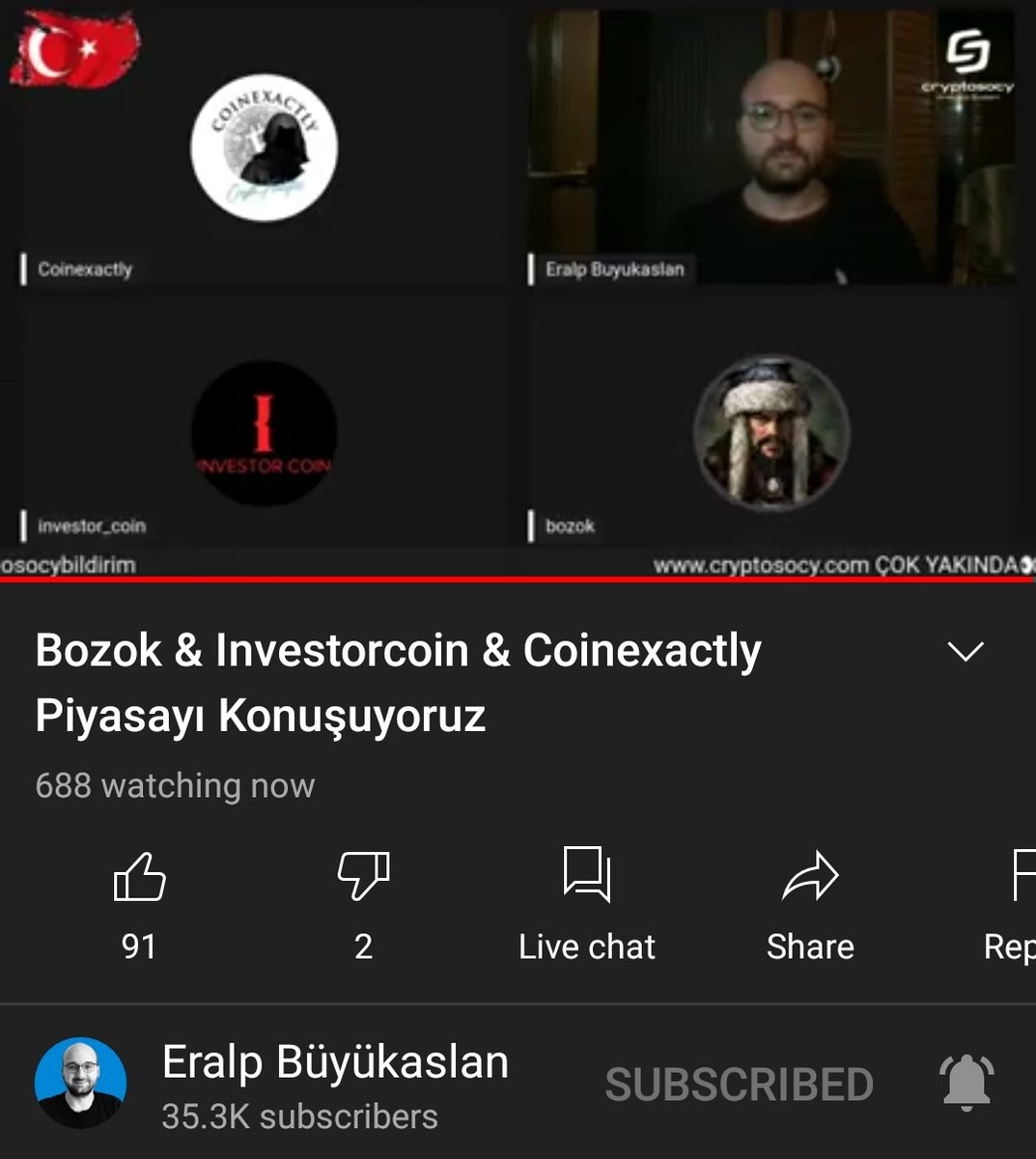cryptosocy_en's tweet photo. Our coaches are now live on YouTube! @coinexactly @eralpbuyukaslan @bozok6 @investor_coin 
Check it out 👉 https://t.co/GmG4cgARIL https://t.co/Bl6JufusCj