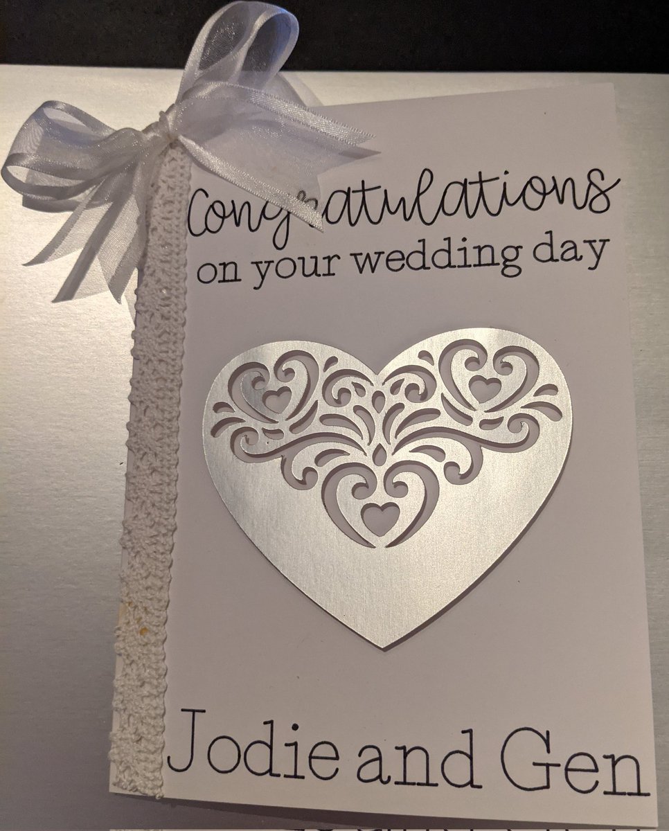 OneStott's tweet photo. #weddingcard #wedding #mrsandmrs https://t.co/P3kgE4Ehmp