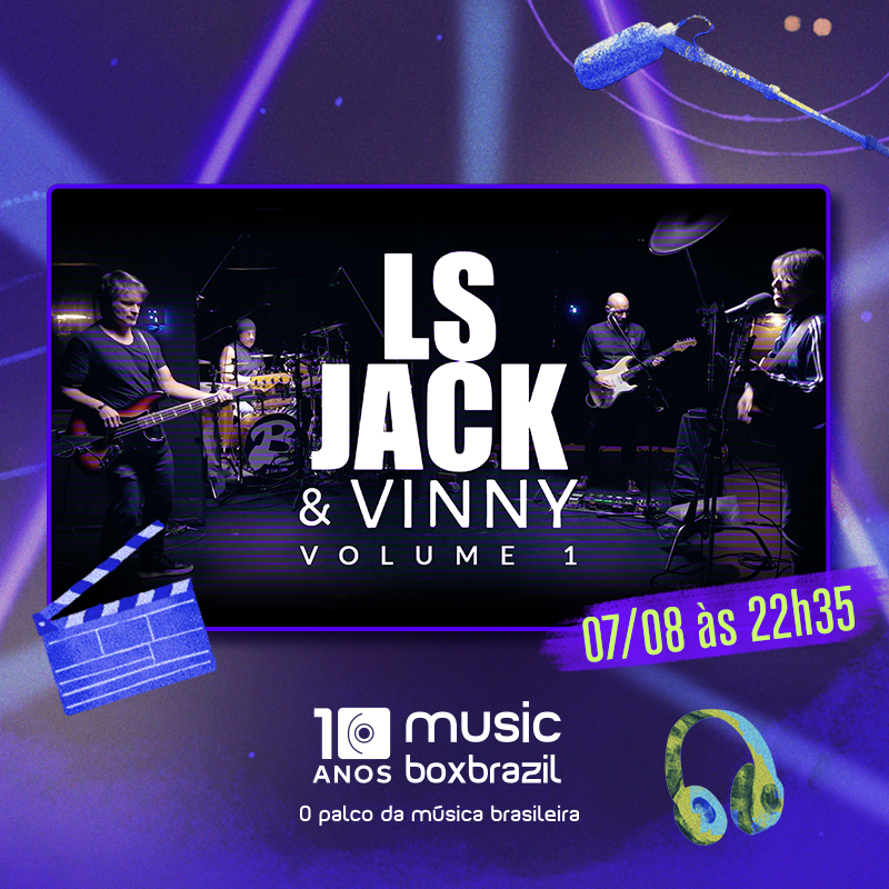 musicboxbrazil's tweet photo. Não precisa de vestígios para encontrar seu programa para este sábado!
Venha mexer a cadeira com #LSJack & #Vinny aqui, no palco da música brasileira 😍🇧🇷🪑
📺 Sábado, 07/08, às 22:35 . Canal 623 da Net/Claro, 145 da Oi TV, 637 da Vivo TV e na #BoxBrazilPlay https://t.co/tVON3ioqFc