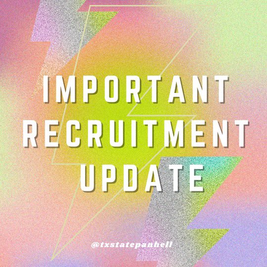 TXST ✰ PANHELLENIC tweet media