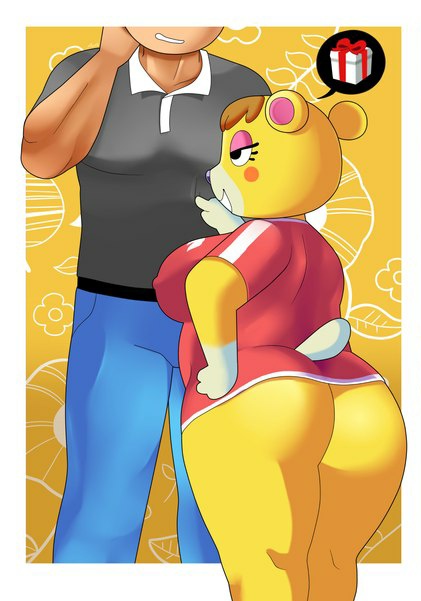 "Hey! Come with me, I got you a 'present'~"