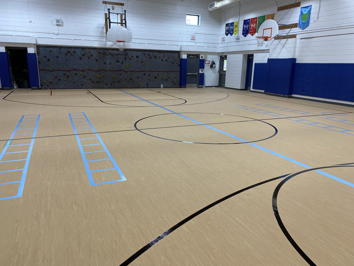 #21Learms Field starting to show signs  of completion.  Furniture returned and gym floor completed.  MPR no longer a storage room.