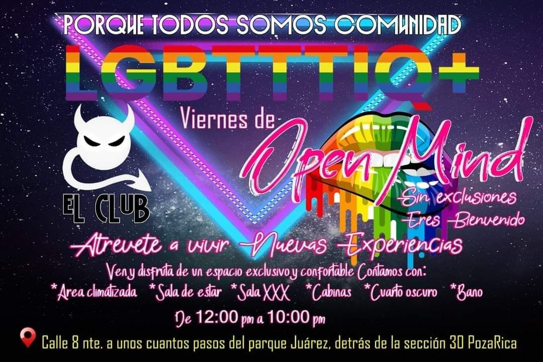 ElclubSWpr's tweet photo. 😎EL VIERNES TAMBIEN ES OPENMIND😈VENTE💦💦A CUMPLIR TUS FANTASIAS😈👉🍩 HOY C0G3S xk C0G3S🔥CVL0$ Y V3RG@$ A esCOGER🔥JALATE A #ELCLUB

🔥HOY ES EL DIA PARA DESATARSE😈BIENVENIDOS TODA LA COMUNIDAD SW, SINGLES, LGBT Y QUIEN QUIERA JALARSE🌈😈VENTE💦CON QUIEN TU QUIERAS🔥 https://t.co/JTOp8JFy3t