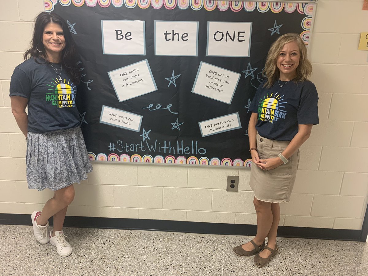 AllisonLandreth's tweet photo. We are ready for you, Mustangs! @MPE_Mustangs #WeBeforeMeAtMPE #FCSStartWithHello https://t.co/pBBlywZDRC