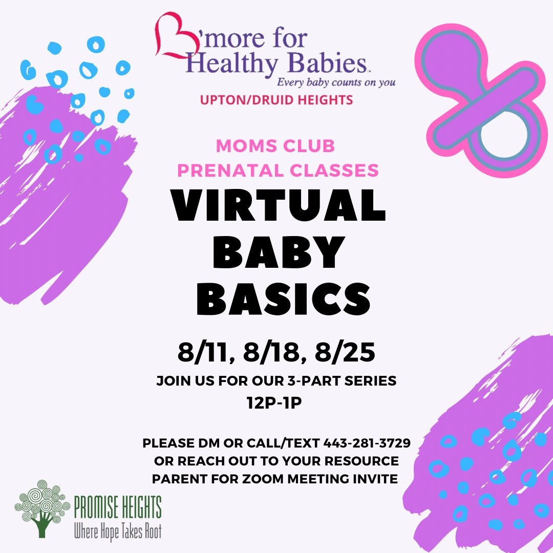 HealthyBabiesPH's tweet photo. Calling all #expectingfamilies! Join us at 12p starting Aug 11 for a 3-part virtual #prenatalclass where you’ll learn the ins and outs of #pregnancy, #childbirth and beyond. Do not hesitate to reach out or pass this along to someone who is! All are welcome! https://t.co/e1Sutn6mwh