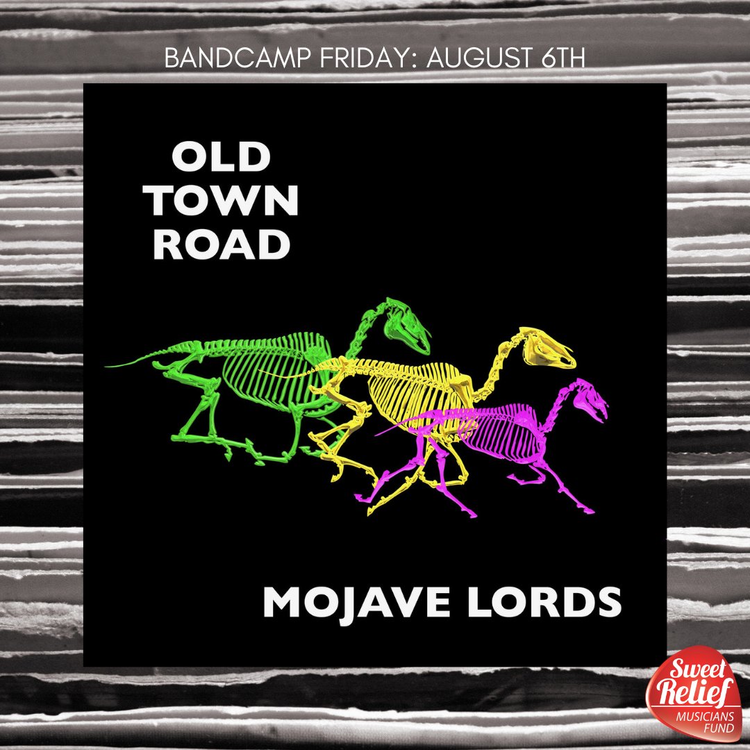 Always grateful for the continued support of the next band on our #BandcampFriday list of supporters: <a href="/MojaveLords/">MOJAVE LORDS</a>! 

100% of the proceeds from their single "Old Town Road" goes towards SR, &amp; if you buy today, no fees will be taken out! On <a href="/Bandcamp/">bandcamp</a>