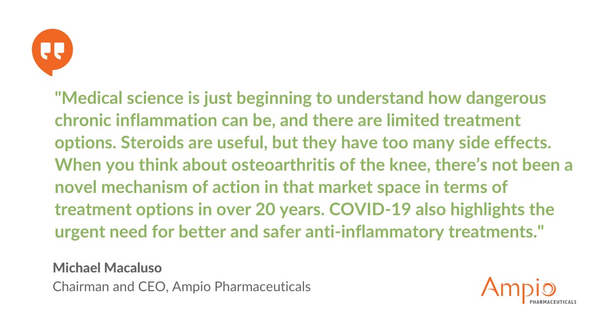 Ampio Pharmaceuticals tweet media