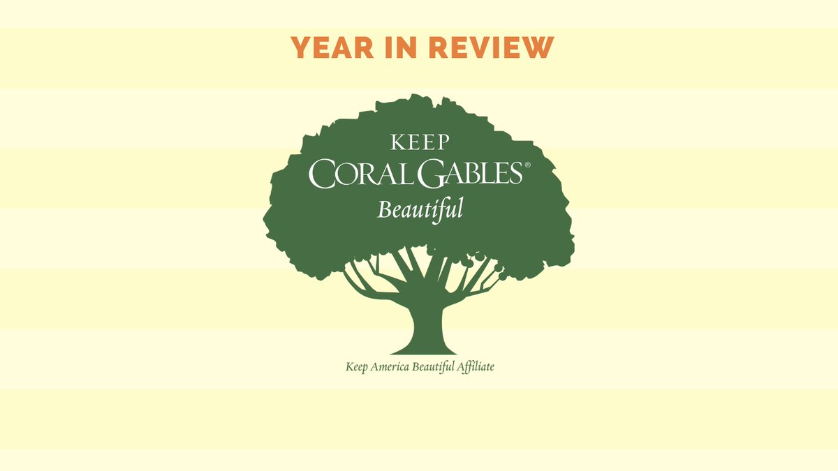 CityCoralGables's tweet photo. In its first year affiliated with the @kabtweet and Keep Florida Beautiful organizations, Coral Gables has made accomplishments worth celebrating, and the best is yet to come. To learn more visit https://t.co/JGjF8jtokI https://t.co/srYPeJcvUB
